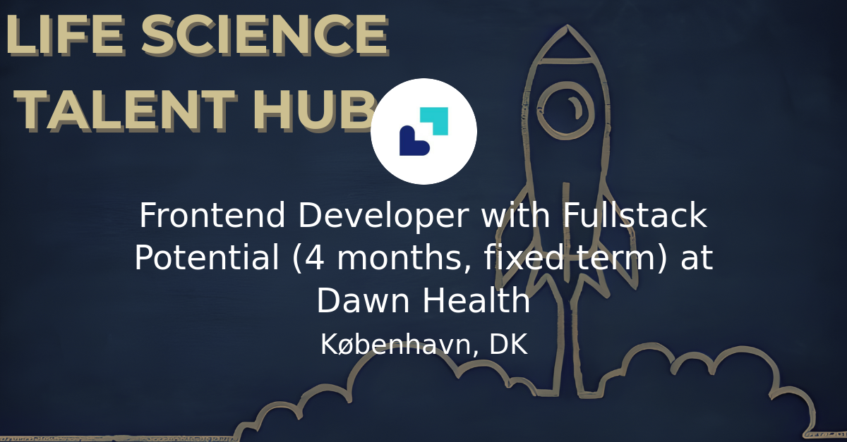 Frontend Developer with Fullstack Potential (4 months, fixed term) at ...